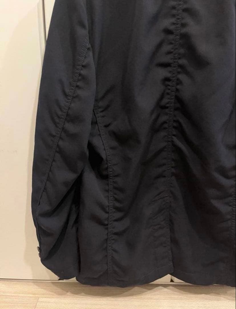 COMME des GARÇONS 濃紺テーラードジャケット XS