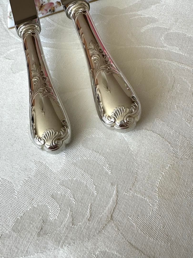 クリストフル♡マルリー♡デザートナイフ2本セット⭐️極秘品⭐️最終価格です❣️