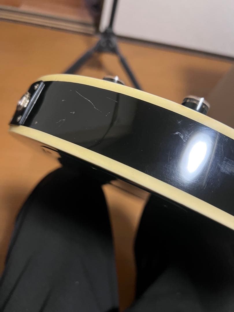 レスポールカスタム Gibsonロゴ(burny製)