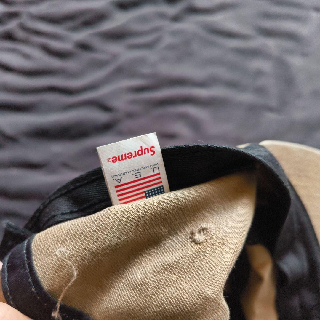 supreme Camp Cap ボックスロゴ 緑