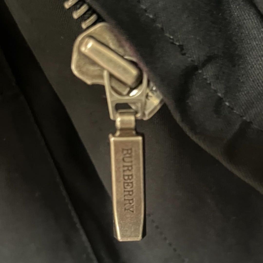 英国 BURBERRY LNODON ダッフルコート ノバチェック L〜LL 黒