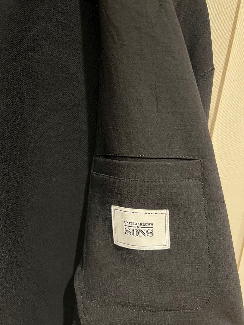 UNITED ARROWS SONS テーラードジャケット ブラック