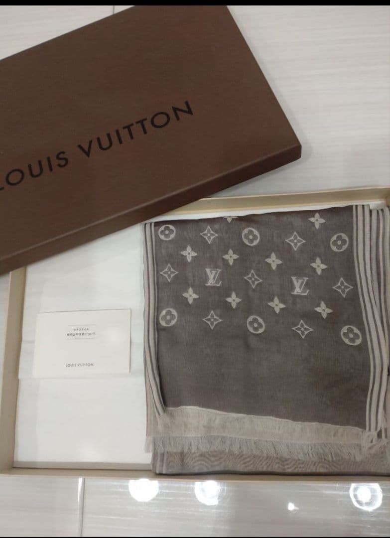 美品　LOUIS VUITTON　150×43　ストール　ショール　マフラー