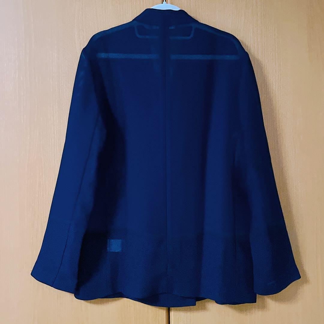 【美品】メッシュメタルボタンライトジャケット ネイビー ラブティックボンボン