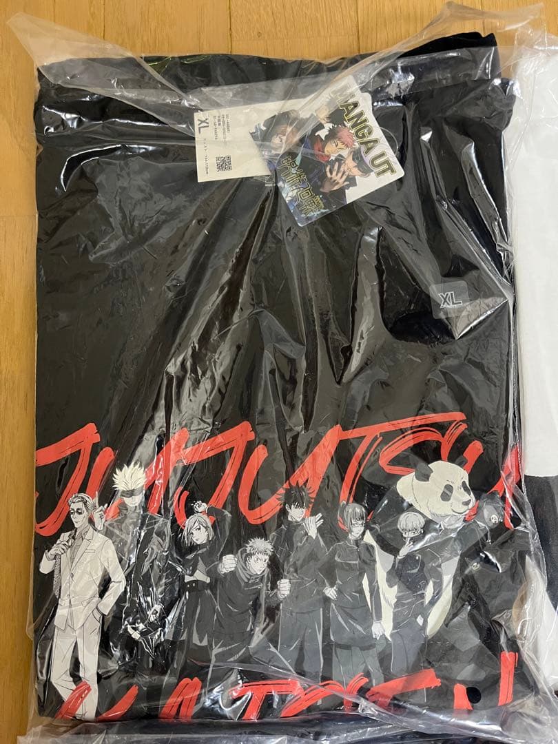 呪術廻戦Tシャツ　9枚（X L）まとめ売り5種類　新品未開封