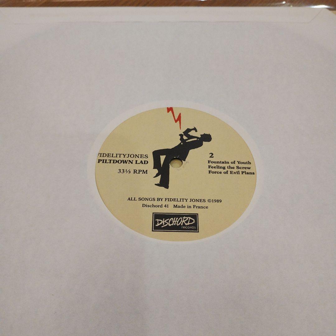 洋楽 FIDELITY JONES / Piltdown Lad / dischord