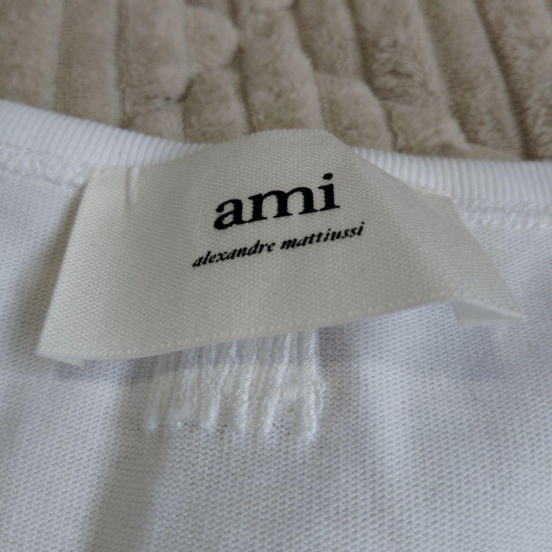 AMI ホワイト タンクトップ