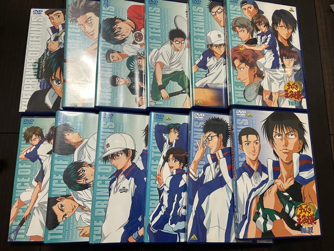 テニスの王子様　DVD 36巻分　まとめ売りセット　中古　ミュージカル　ペアプリ