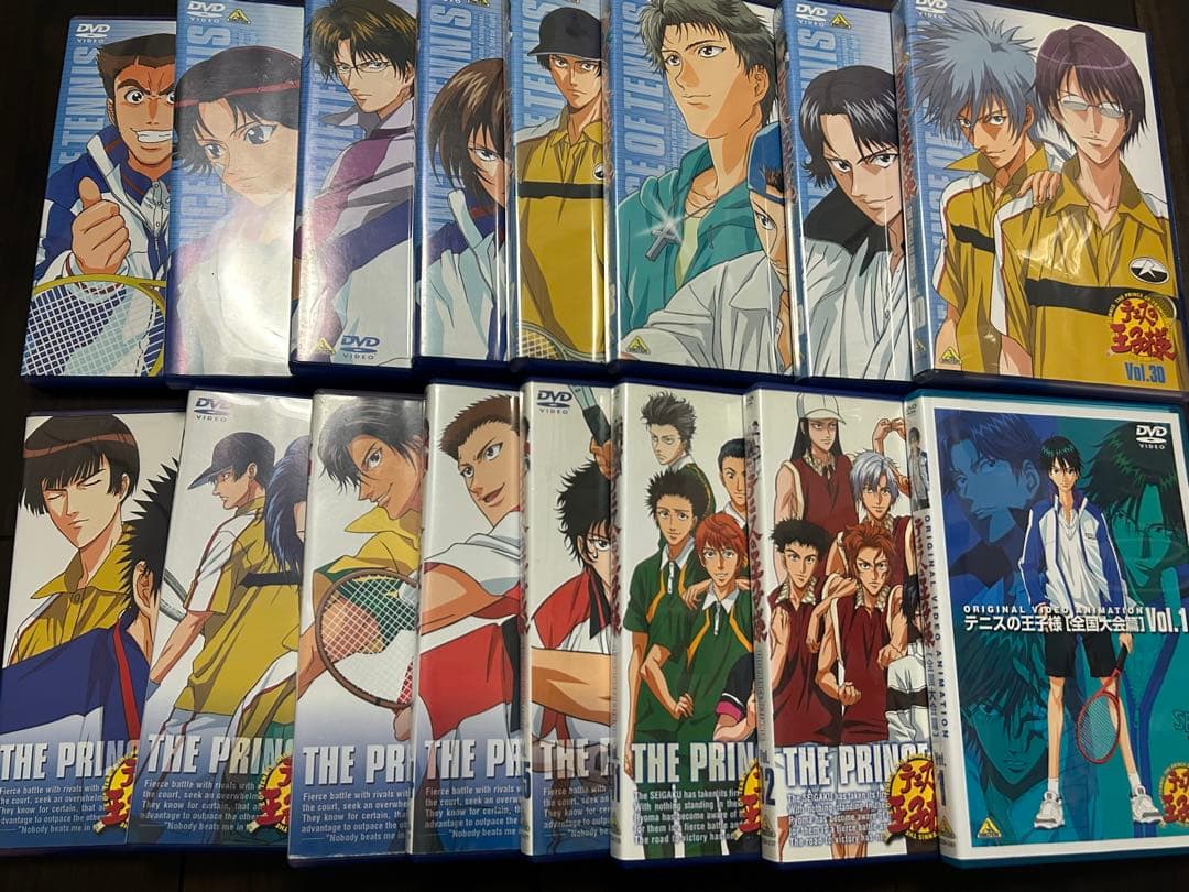 テニスの王子様　DVD 36巻分　まとめ売りセット　中古　ミュージカル　ペアプリ