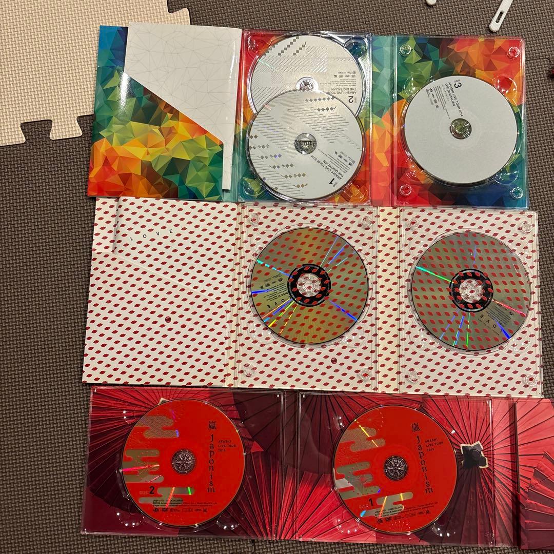 嵐DVDまとめ売り