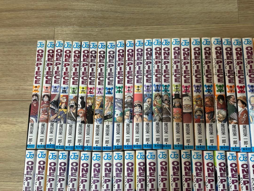 ワンピース　1巻から103巻　経年ダメージ