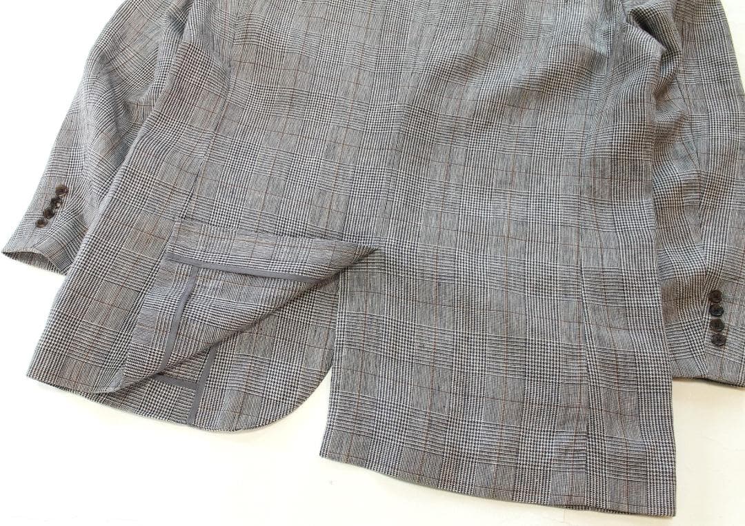極美品/8万円】PAPAS パパス ジャケット リネン100％
