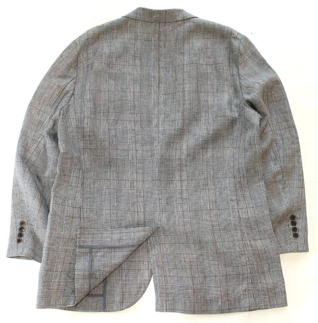 極美品/8万円】PAPAS パパス ジャケット リネン100％