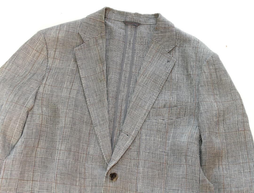 極美品/8万円】PAPAS パパス ジャケット リネン100％