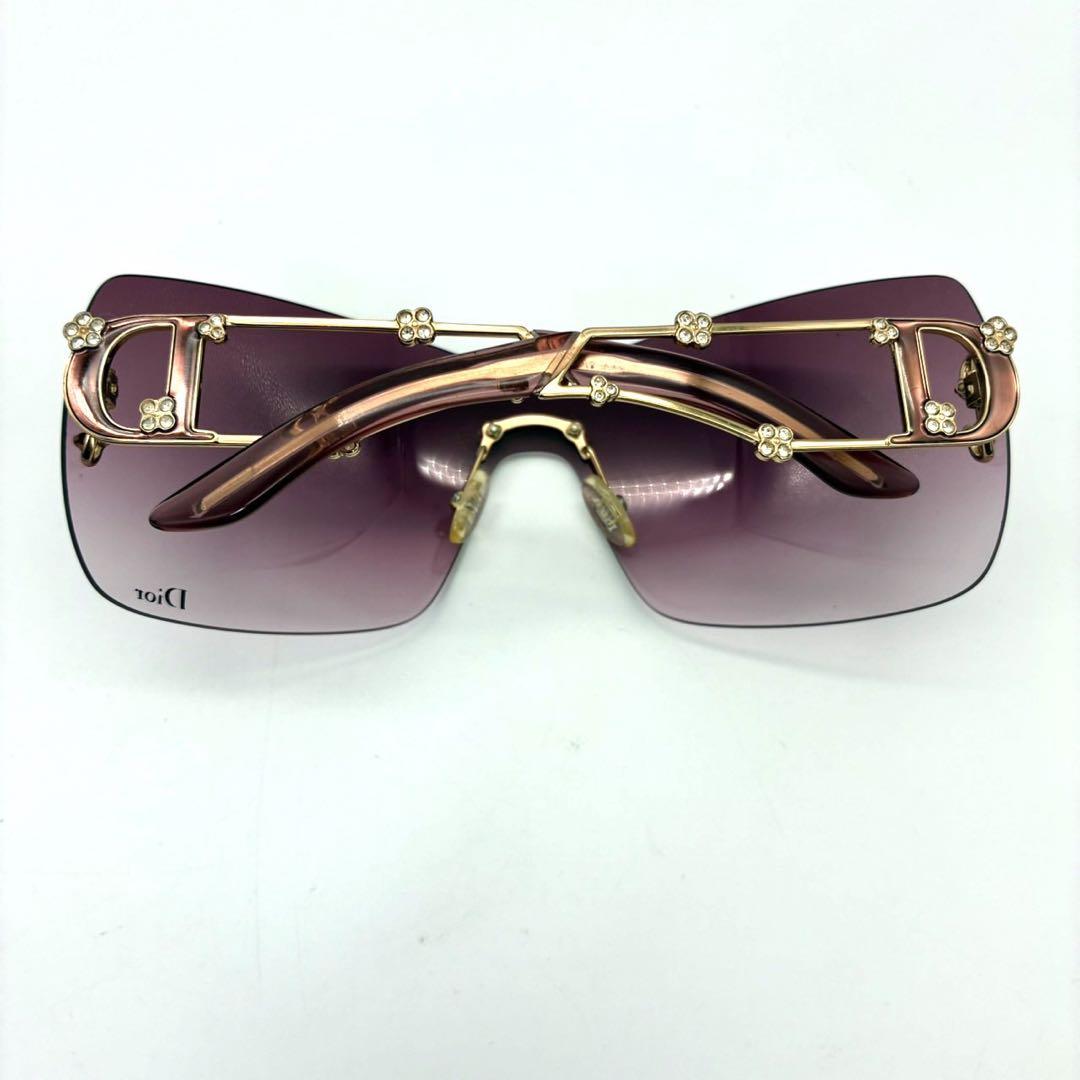 小物 DIOR FLORAL SHIELD SUNGLASSES rim less