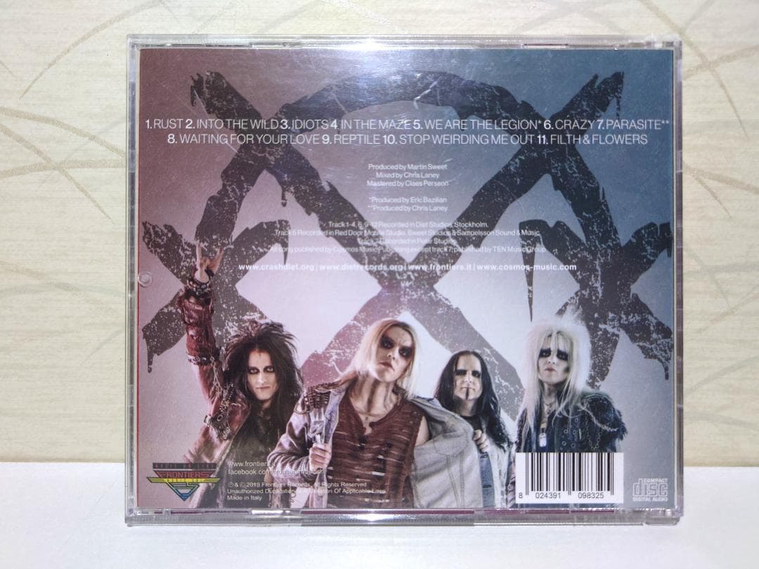 輸入盤 CRASHDÏET Rust CD（入手困難）