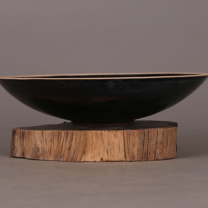 宋定窯彫刻竜紋盤 景徳鎮 陶磁器 装飾品 現代工芸品 美術品 置物