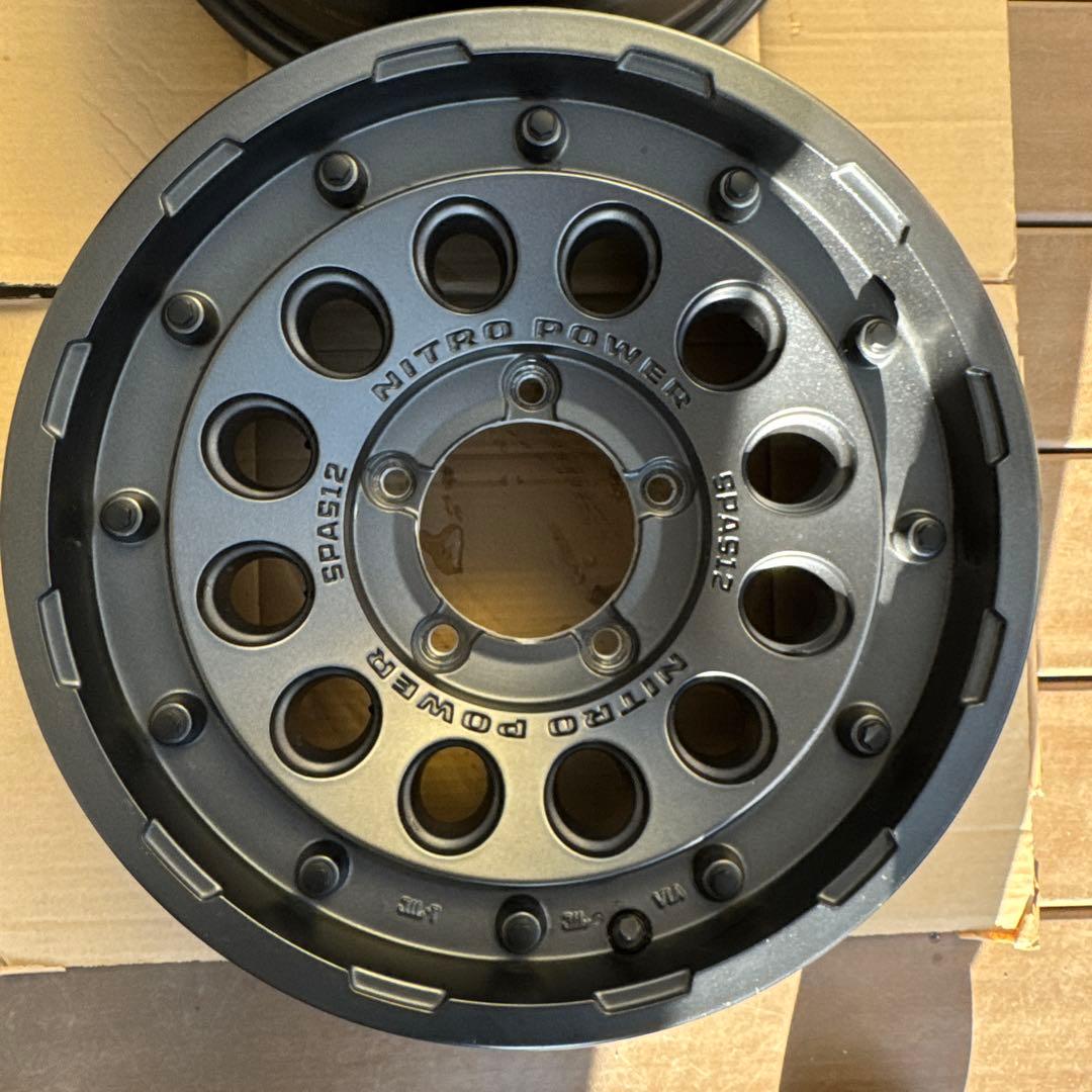 N*A様 NITRO POWER H12 SHOTGUN 16インチ 4本　ジム