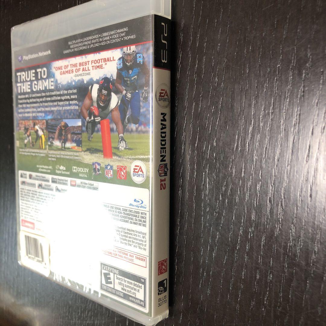 MADDEN NFL 1２　USA版
