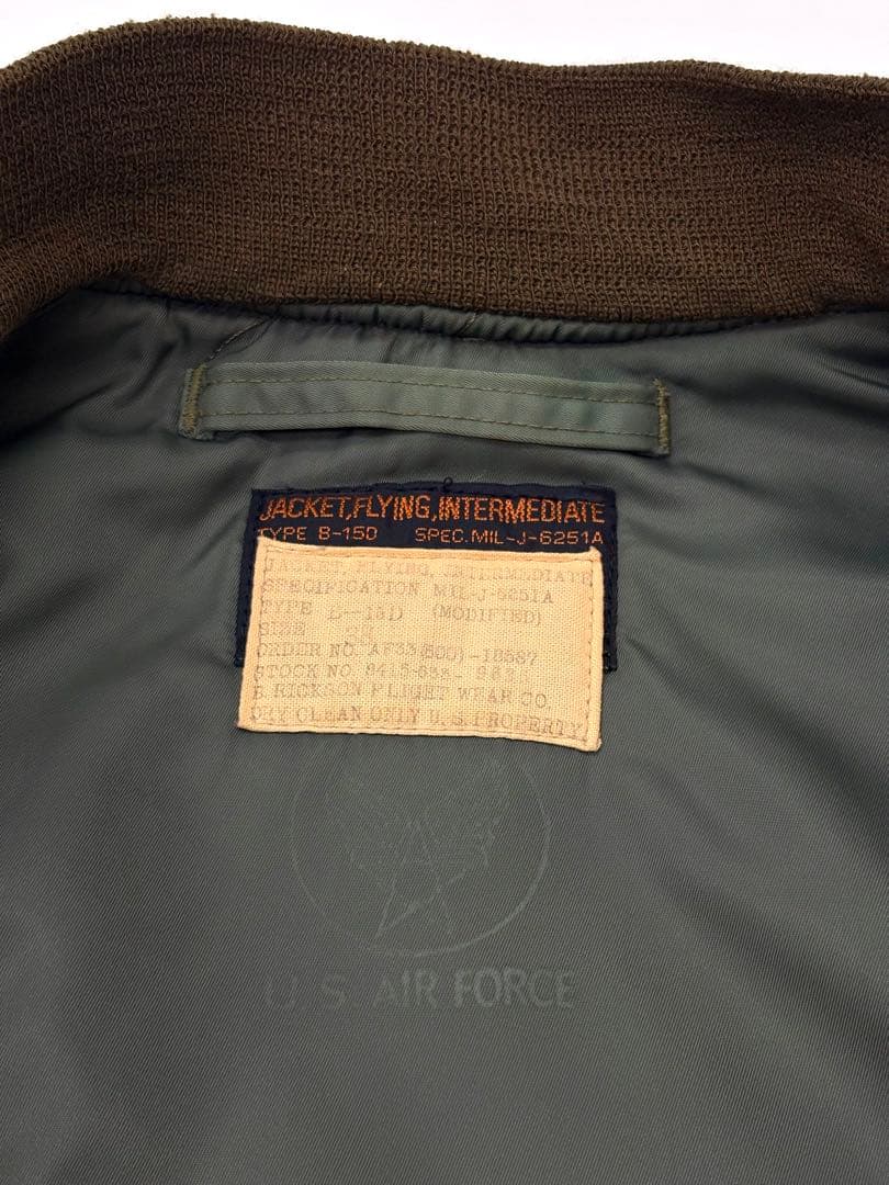 B-15D mod(≒MA-1) BUZZ RICKSON'S 38 美品