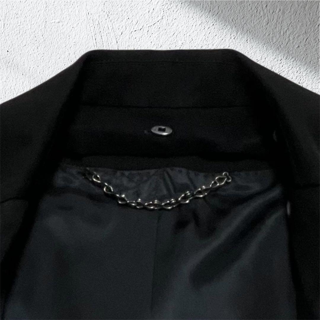【未使用級】MIHARAYASUHIRO ラペル レイヤード ジャケット シルク