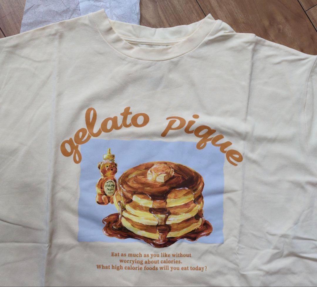 gelato pique パンケーキTシャツジェラート ピケ　ハイカロリー完売品
