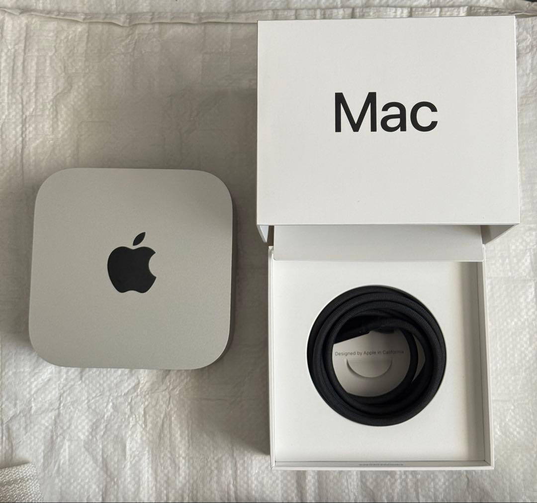 Macデスクトップ Mac mini M4 &Magic Keyboard Touch