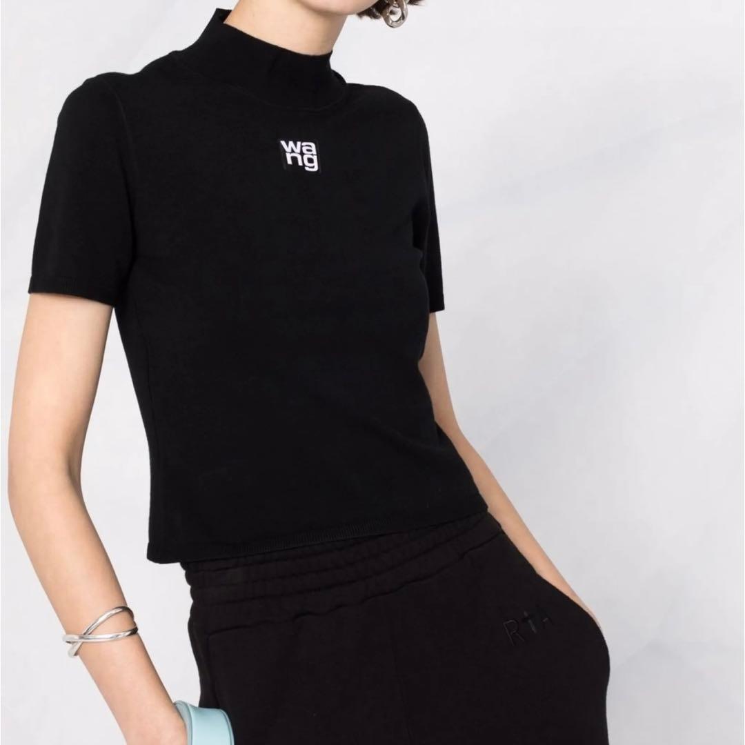 alexanderwang ブラック ハイネック S