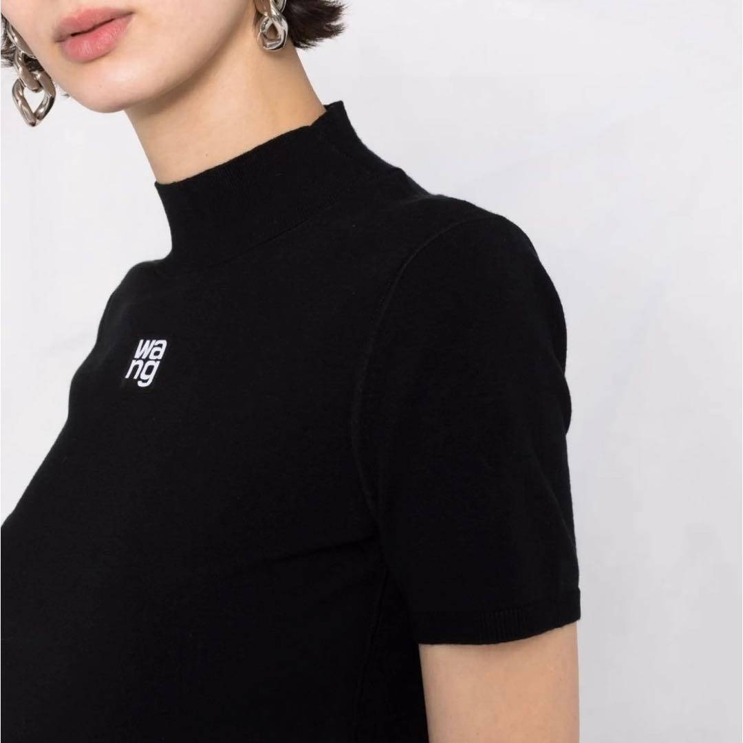 alexanderwang ブラック ハイネック S