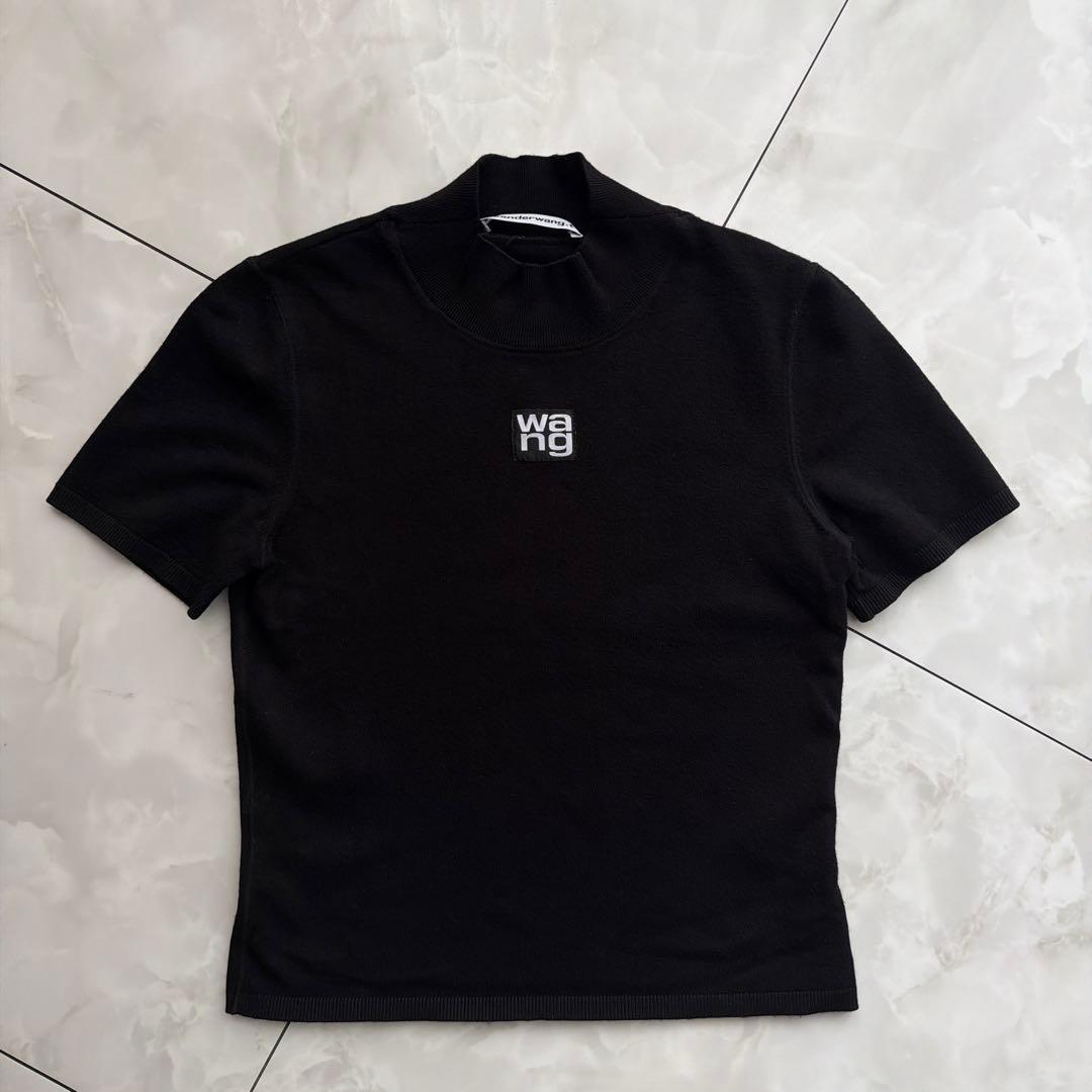 alexanderwang ブラック ハイネック S