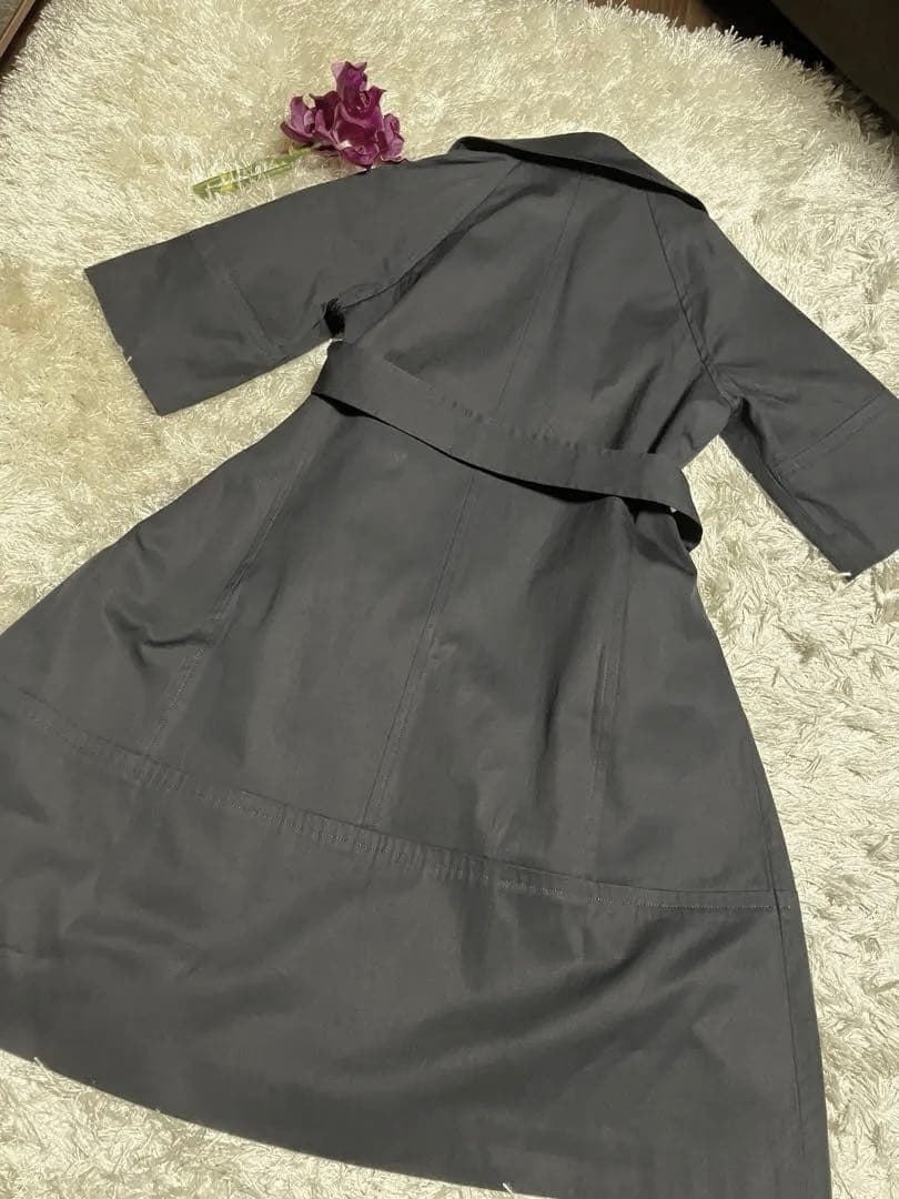 ★専用★セオリーリュクス　スプリング　トレンチコート　ネイビー　38 新品