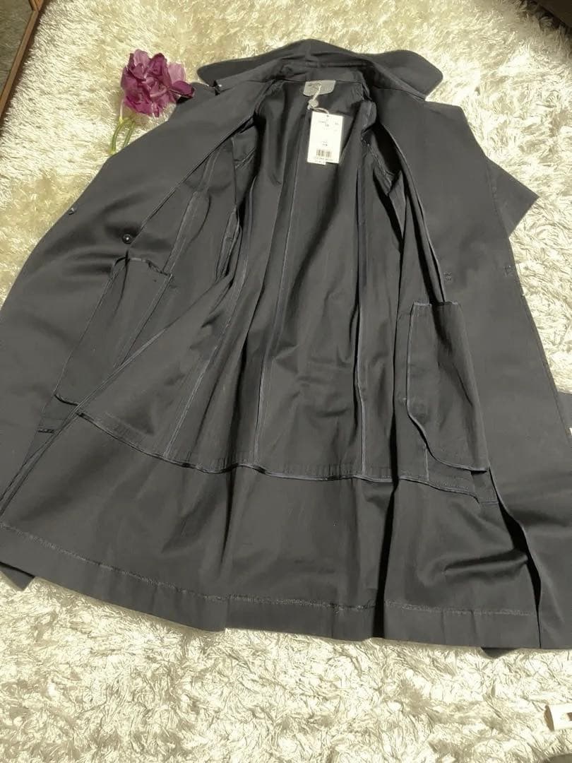 ★専用★セオリーリュクス　スプリング　トレンチコート　ネイビー　38 新品