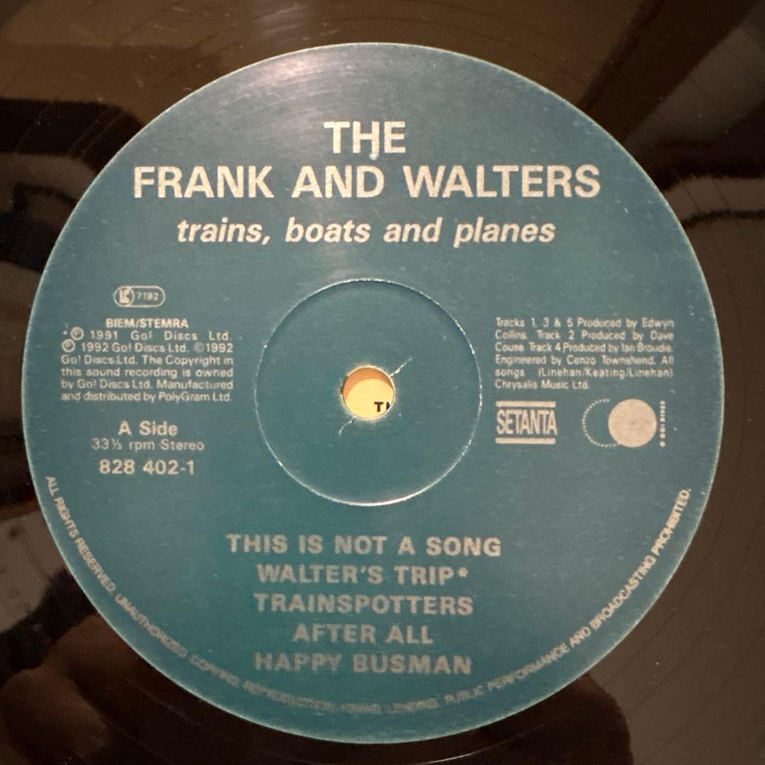 洋楽 The Frank And Walters Trains, Boats LP
