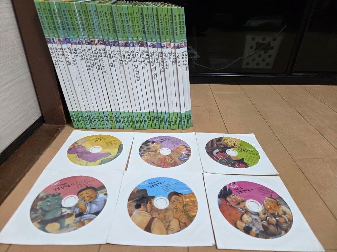 韓国語:韓国の民話 全30巻 絵本シリーズ+CD付き