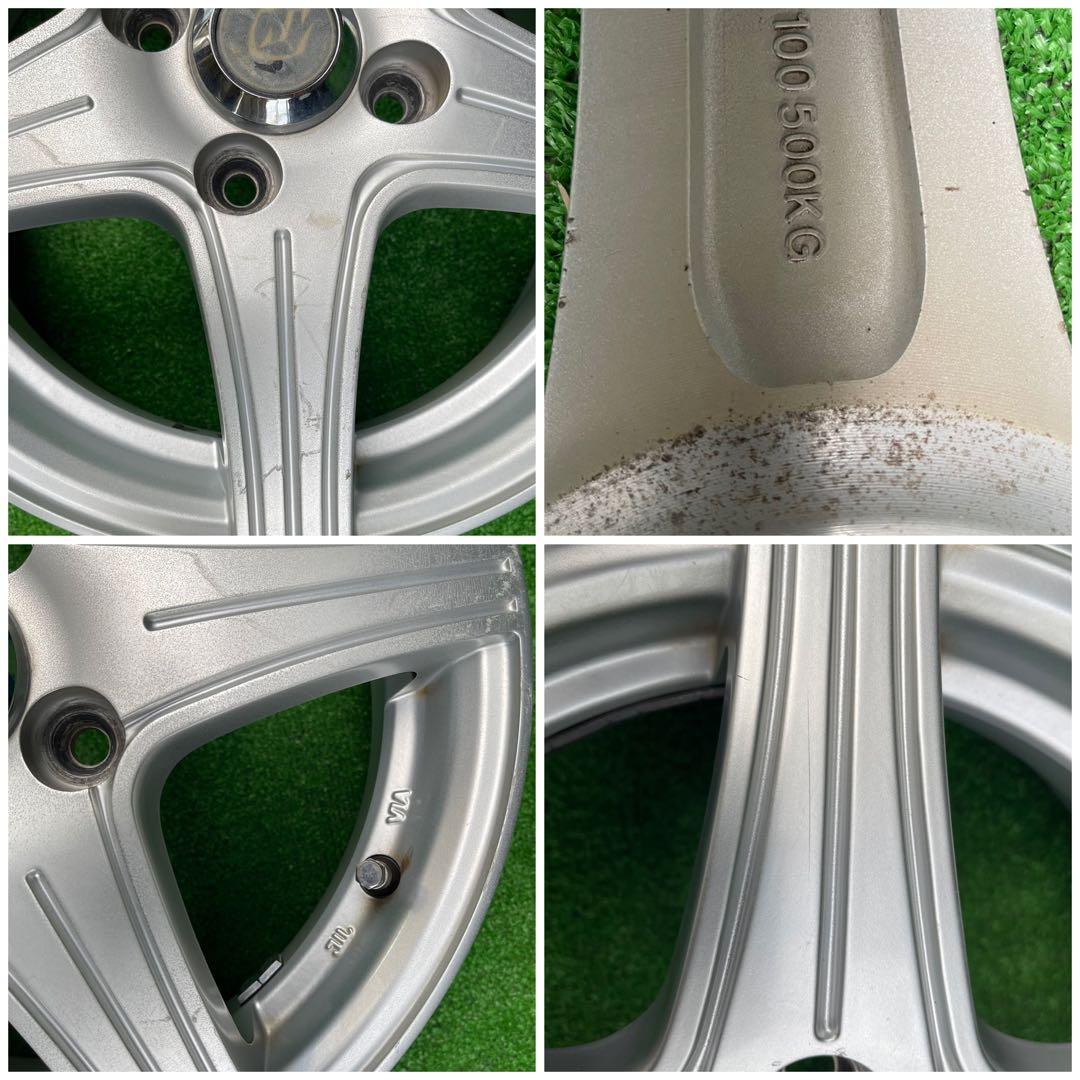 WEDS 社外ホイール 14インチ4.5J+45 　STAKER 4本セット！！