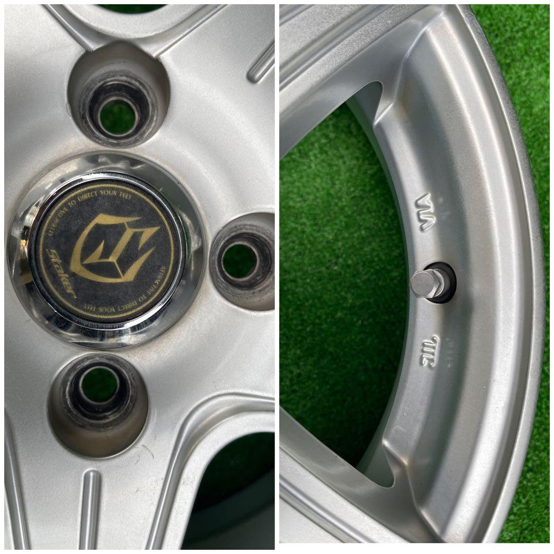 WEDS 社外ホイール 14インチ4.5J+45 　STAKER 4本セット！！