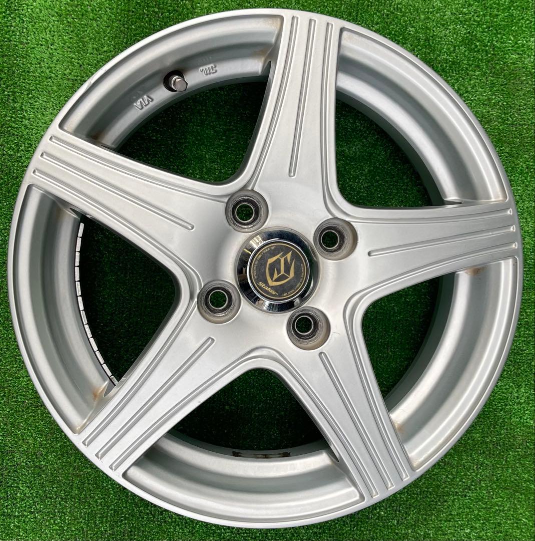 WEDS 社外ホイール 14インチ4.5J+45 　STAKER 4本セット！！