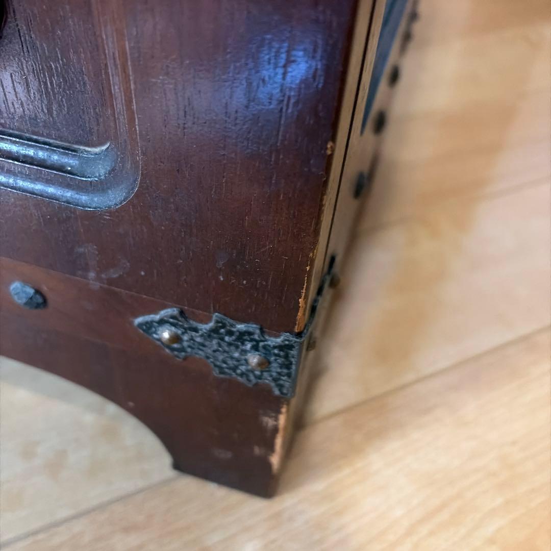 【送料込】　カリモク家具　高級アンティーク　レトロ