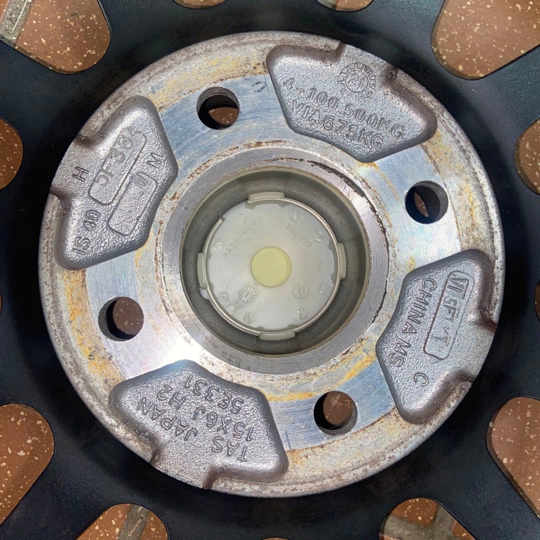 中古スタッドレス185/60R15グッドイヤーWeds IRVINE　4本セット