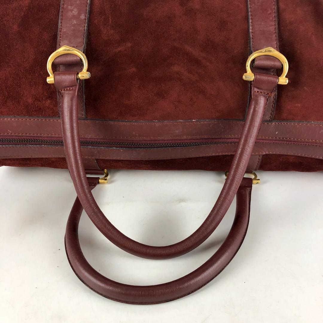 Cartier カルティエ ボストンバッグ レッド レディース ブランド