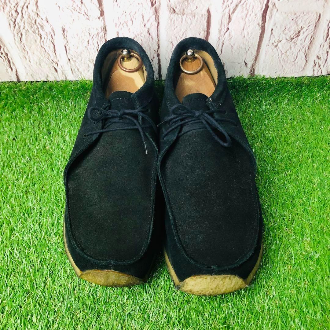 【極美品】E COX ワラビー イングランド製 厚底 8(27)