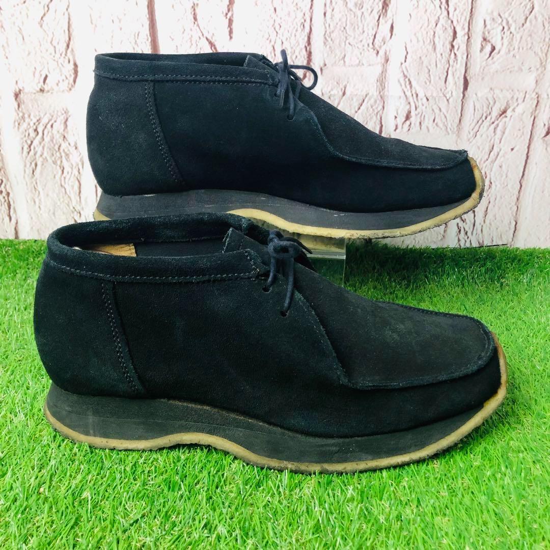 【極美品】E COX ワラビー イングランド製 厚底 8(27)