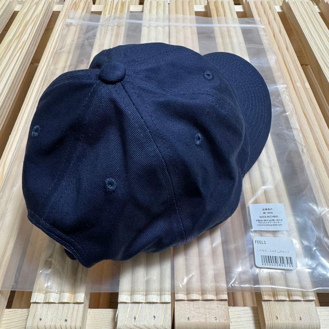 帽子 FEELS LOGO CAP NAVY