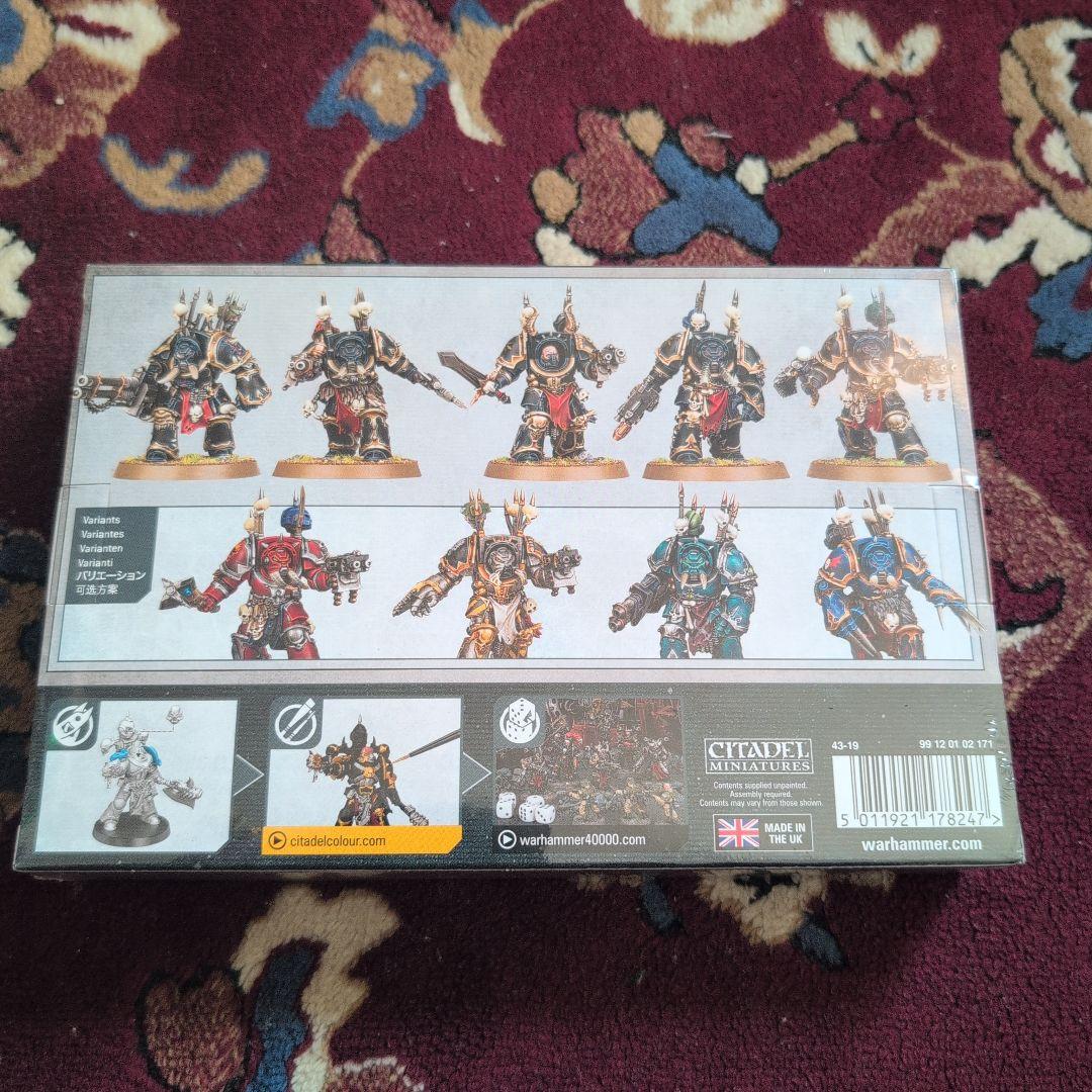 ウォーハンマー40k ケイオス ターミネータースカッド