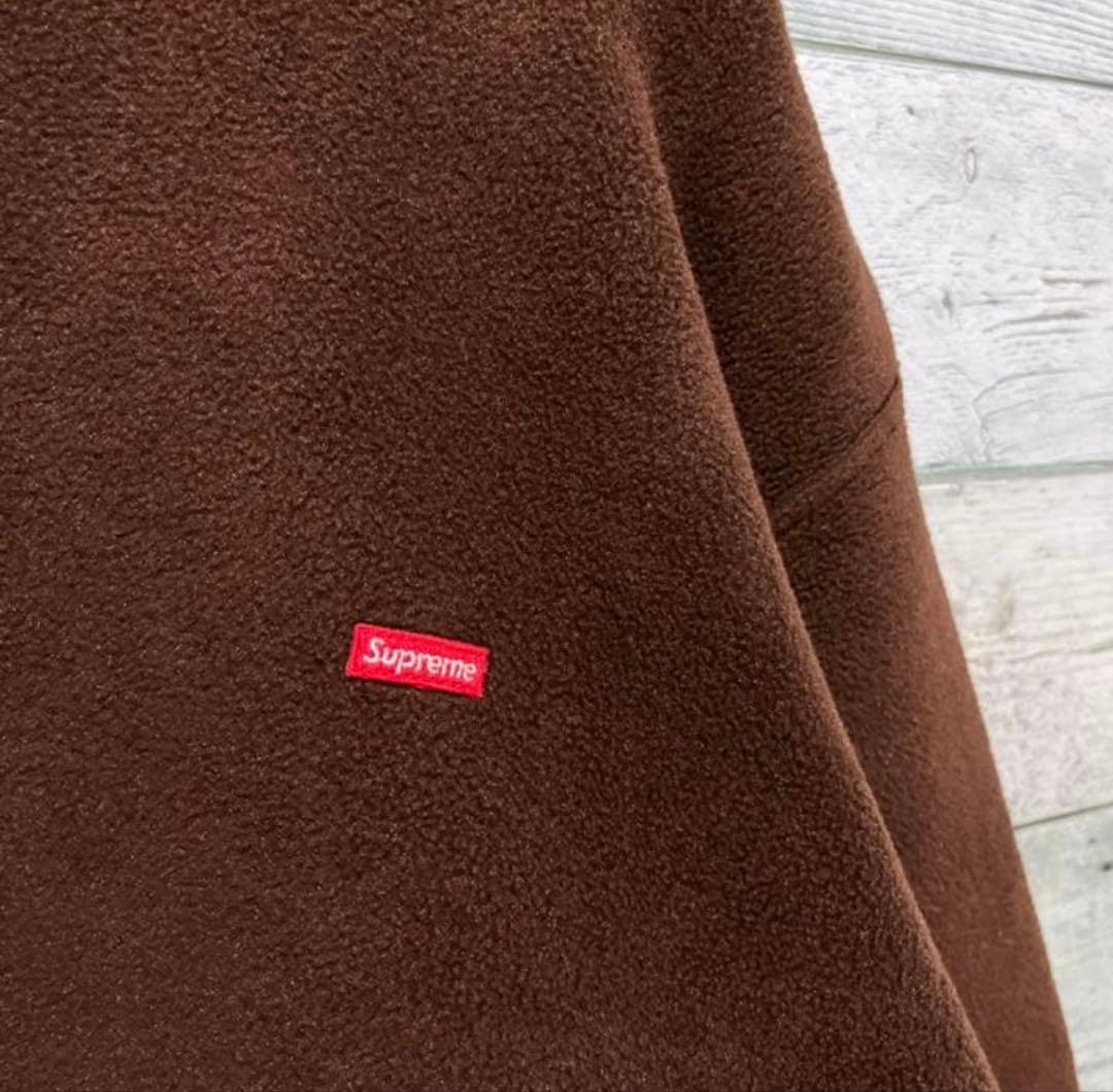 supreme Polartec Small Box Crewneck Mサイズ
