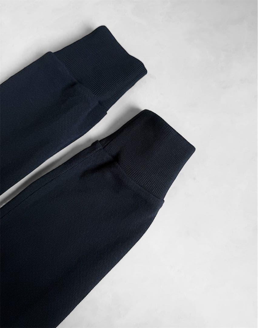 極美品　FRED PERRY 現行モデル　長袖ポロシャツ　ネイビー