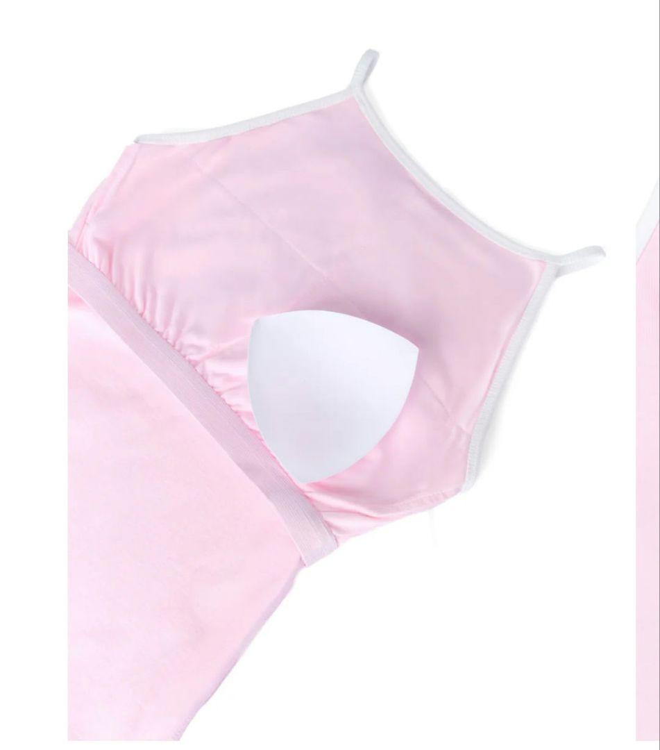 新品未使用！Her lip to Logo Top ピンク キャミソール