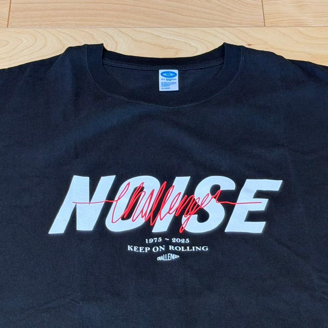 challenger 限定 Tシャツ noise 黒 XL チャレンジャー