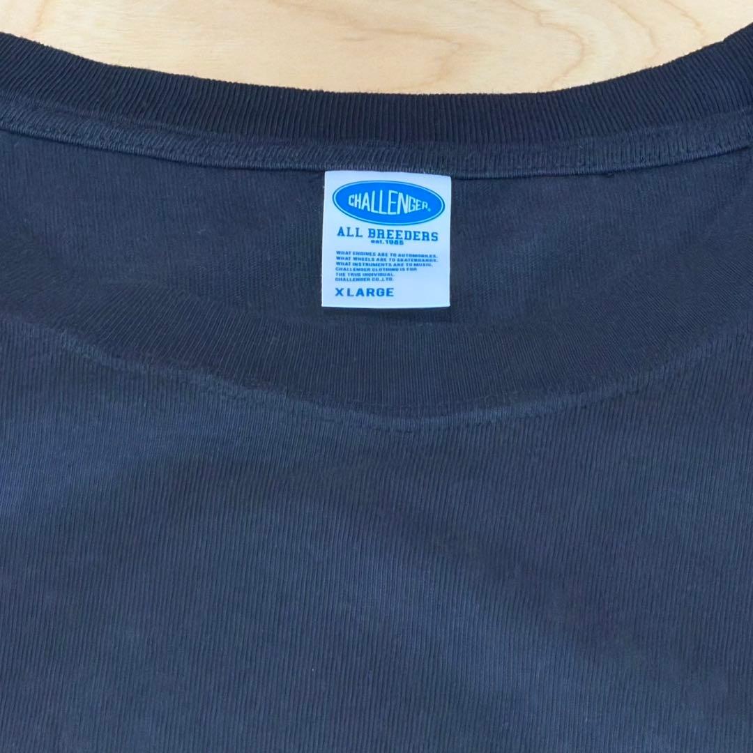 challenger 限定 Tシャツ noise 黒 XL チャレンジャー
