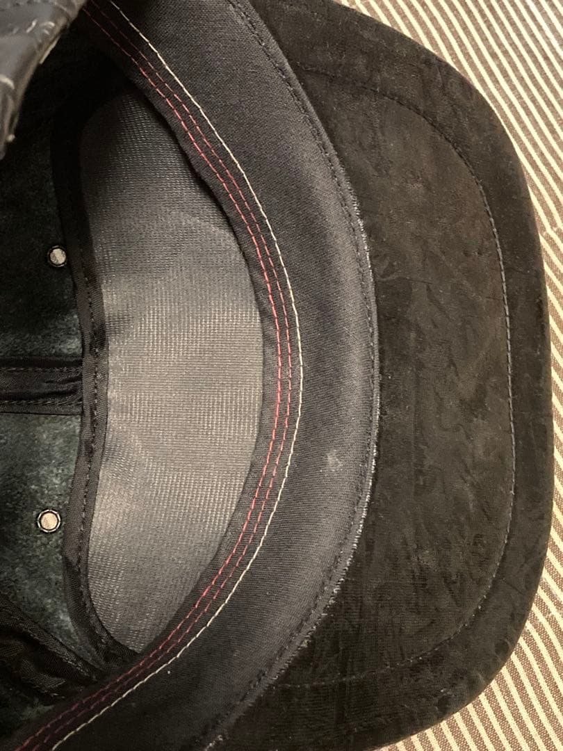 希少！ 90s BRONER ブローナー 本革 レザー キャップ　ユニセックス